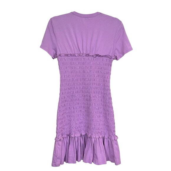 Veronica Beard Smocked Purple Tomlin Mini Dress NEW Size XS - Picture 6 of 6